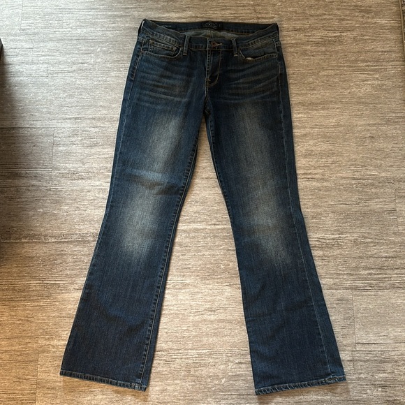 Lucky Brand Sweet N Low Vintage Cotton Blend Flare Jeans - Picture 9 of 12